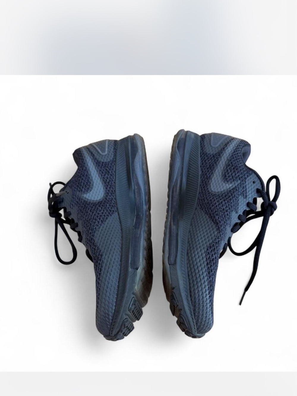Nike Air Max All-Black Knit Running Shoes